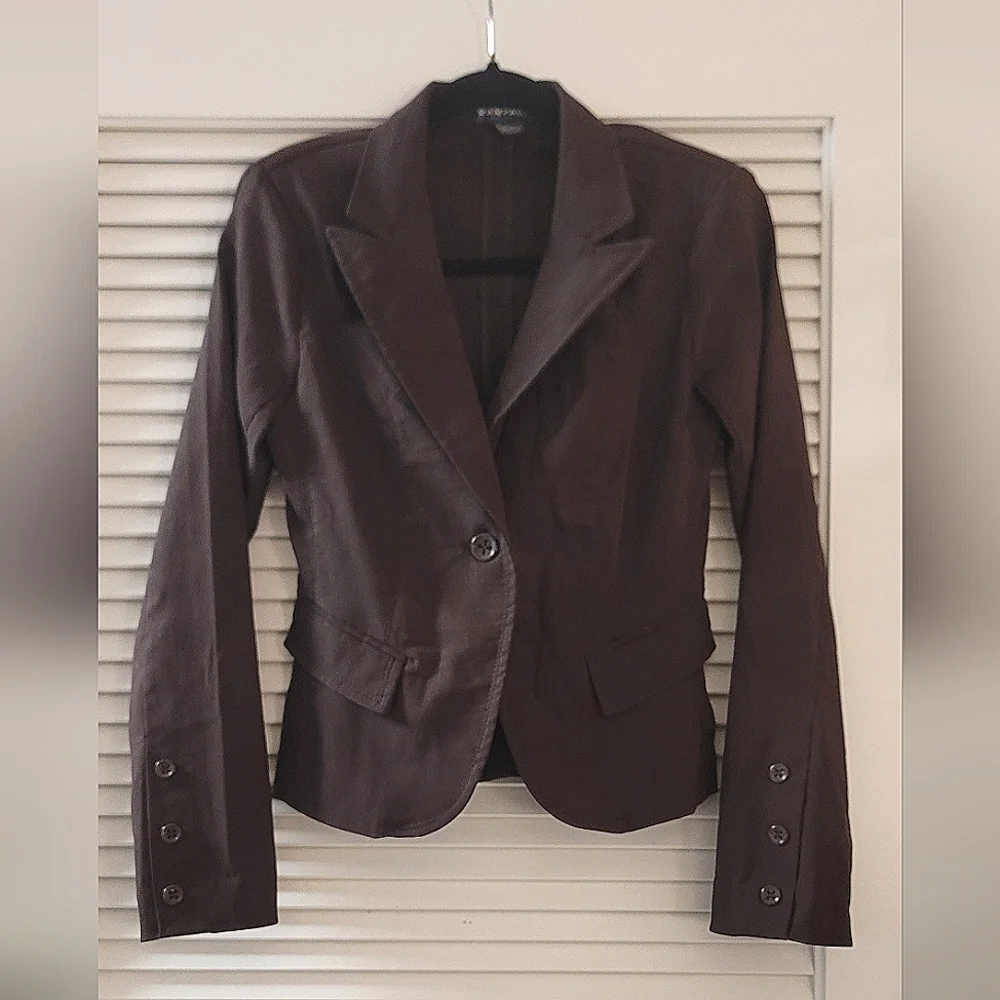 Rampage- Brown Fitted Blazer Jacket